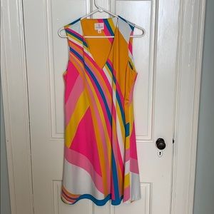 Spring colored asymmetrical